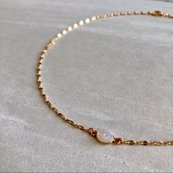 ❗️LAST❗️Gold Druzy Choker - Picture 5 of 6